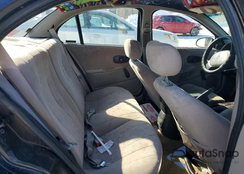 1998 Saturn Sl2 from USA, damaged, VIN 1G8ZK5275WZ272065